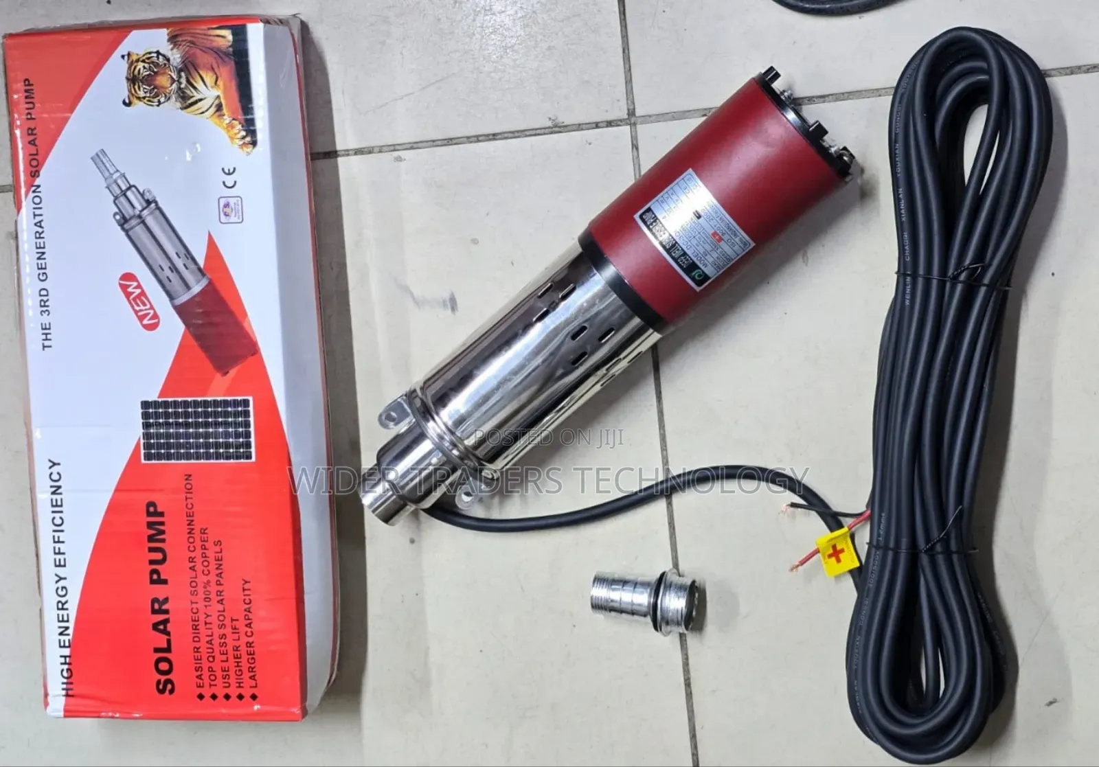 Tigger Dc Submasible Pump
50m
24v
250w
