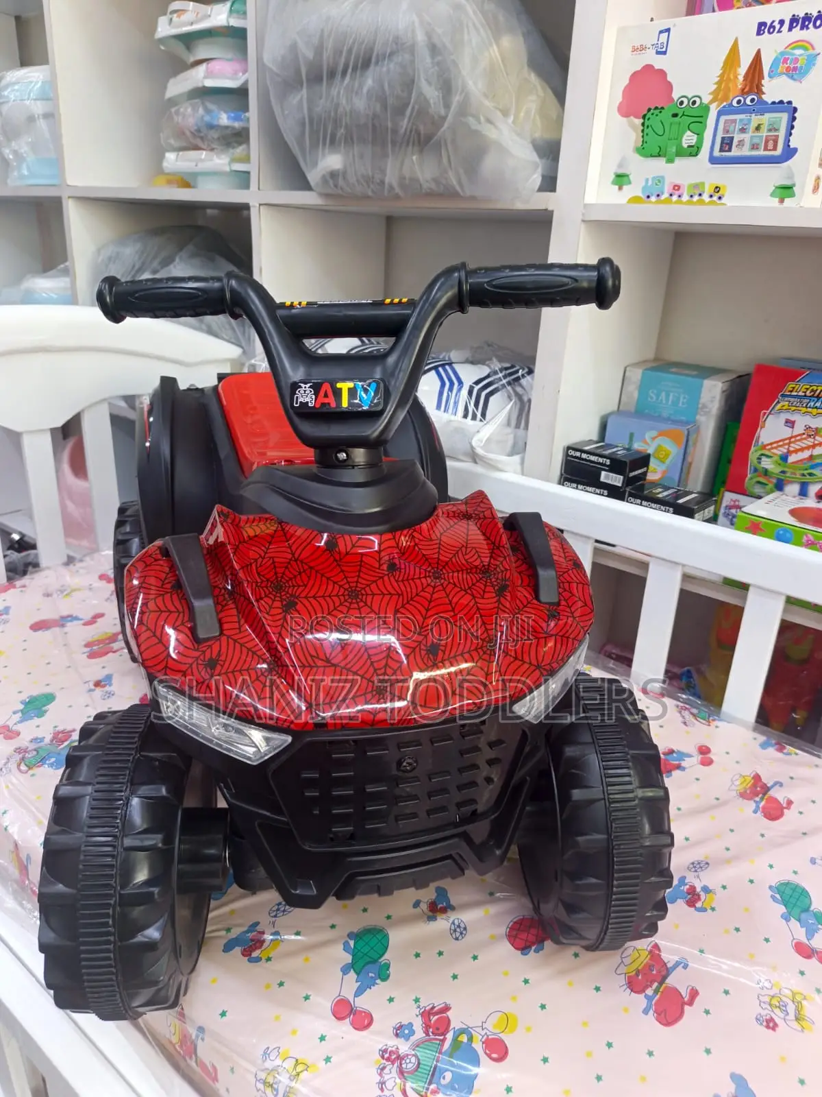 Kids Electric Ride-on Car – Music, Light Rechargeable