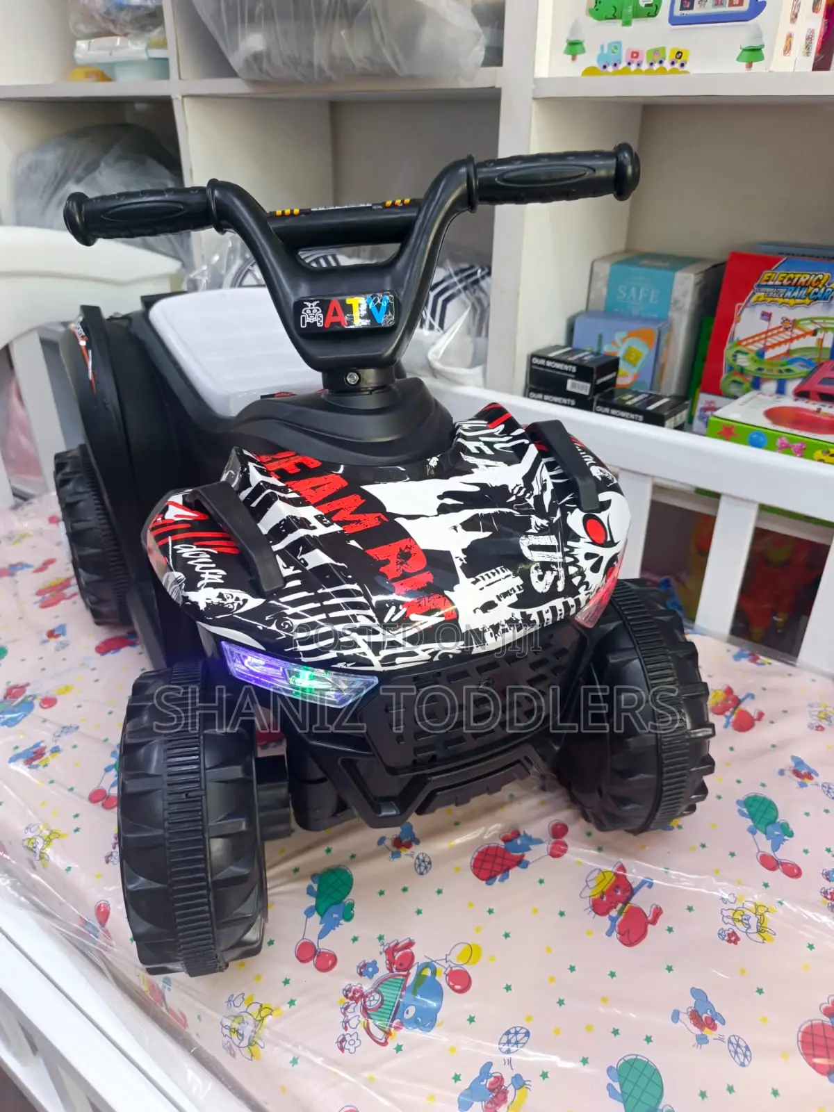 Kids Electric Ride-on Car – Music, Light Rechargeable