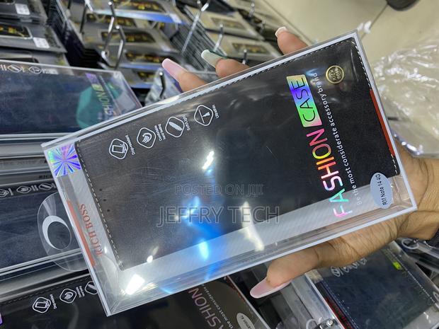 Likart Flip Genuine Leather Finish Case for Redmi Note 14 4g - thumbnail 3