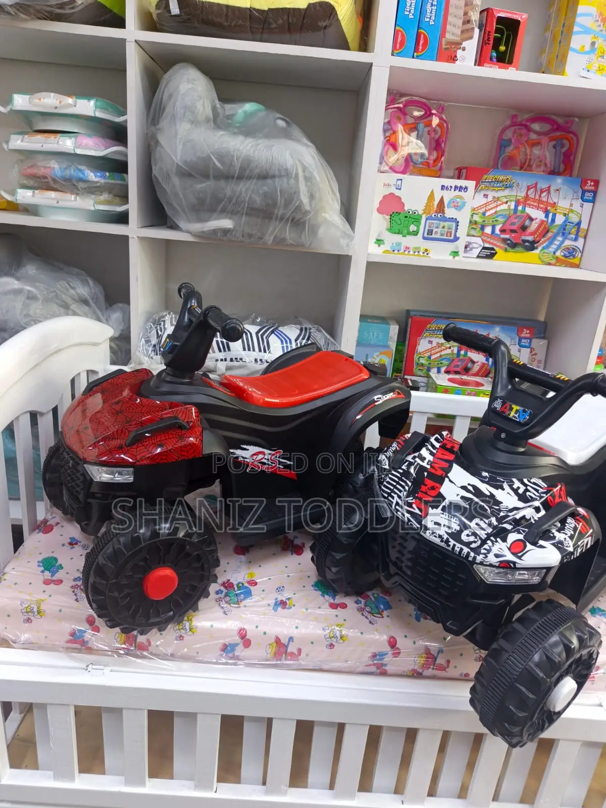 Rechargeable Quad Ride-on Bike for Kids – 6v Battery