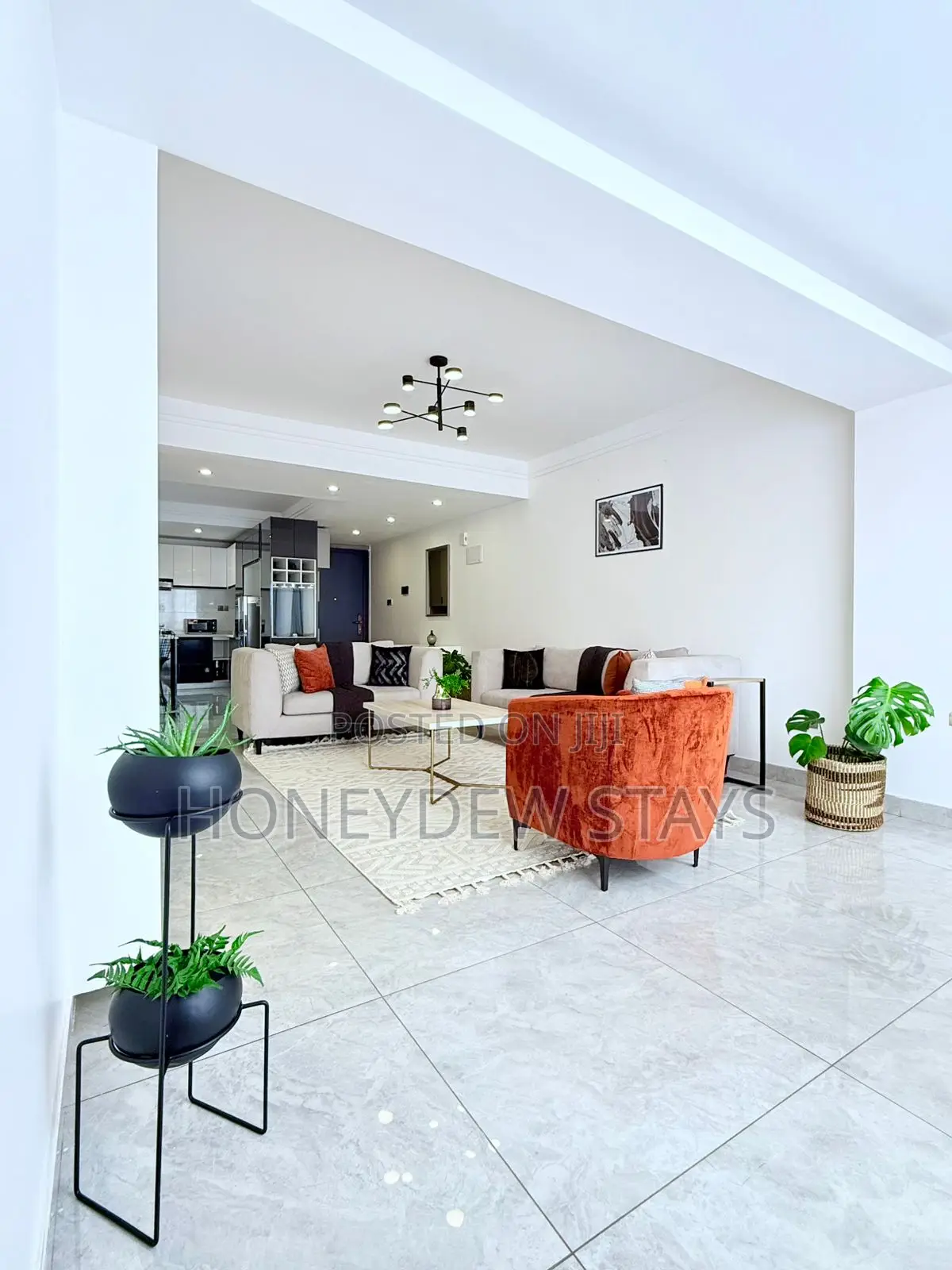 Furnished 3-Bedroom Apartment at Perry West Residency, Kilimani