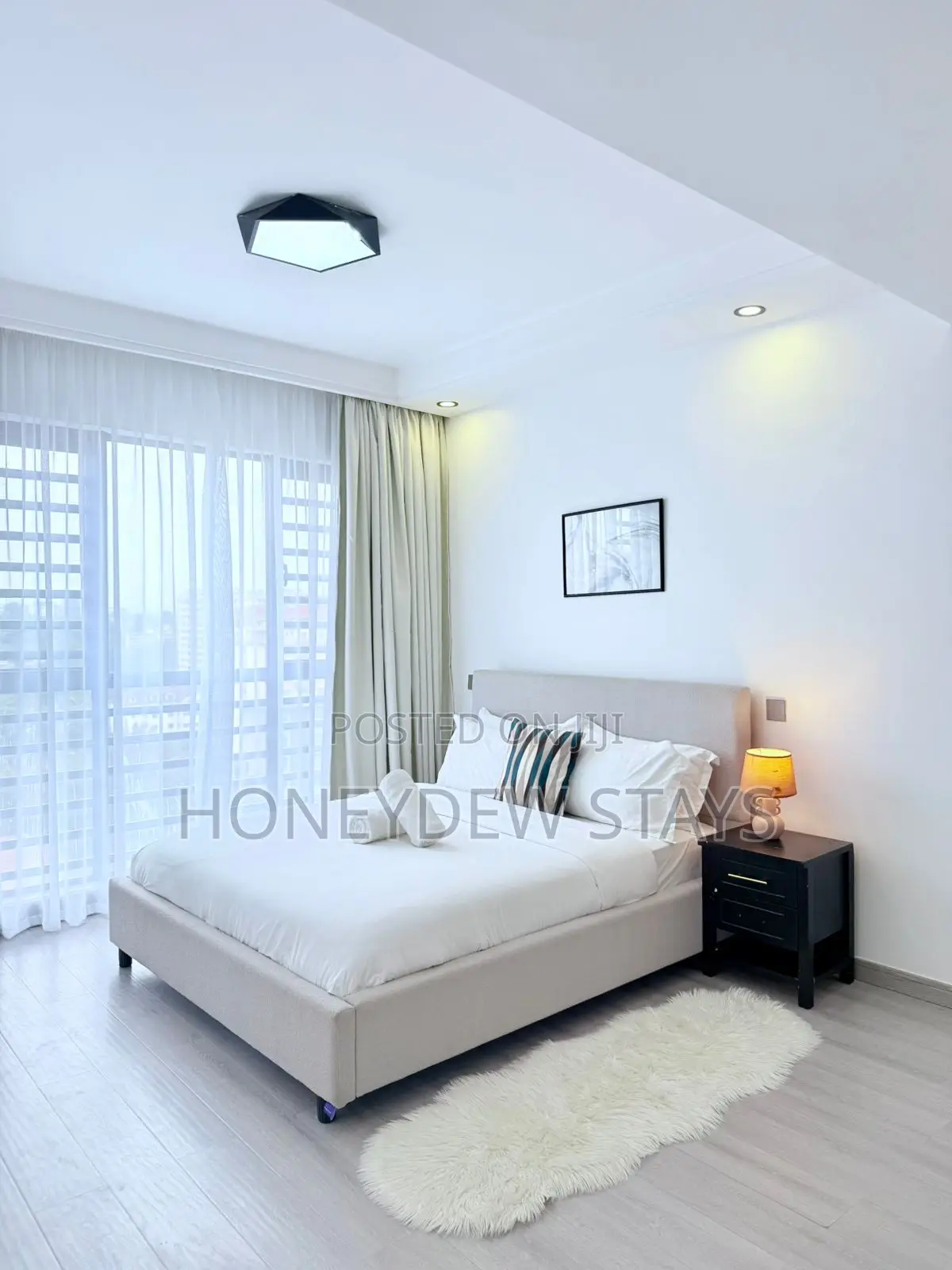 Furnished 3-Bedroom Apartment at Perry West Residency, Kilimani
