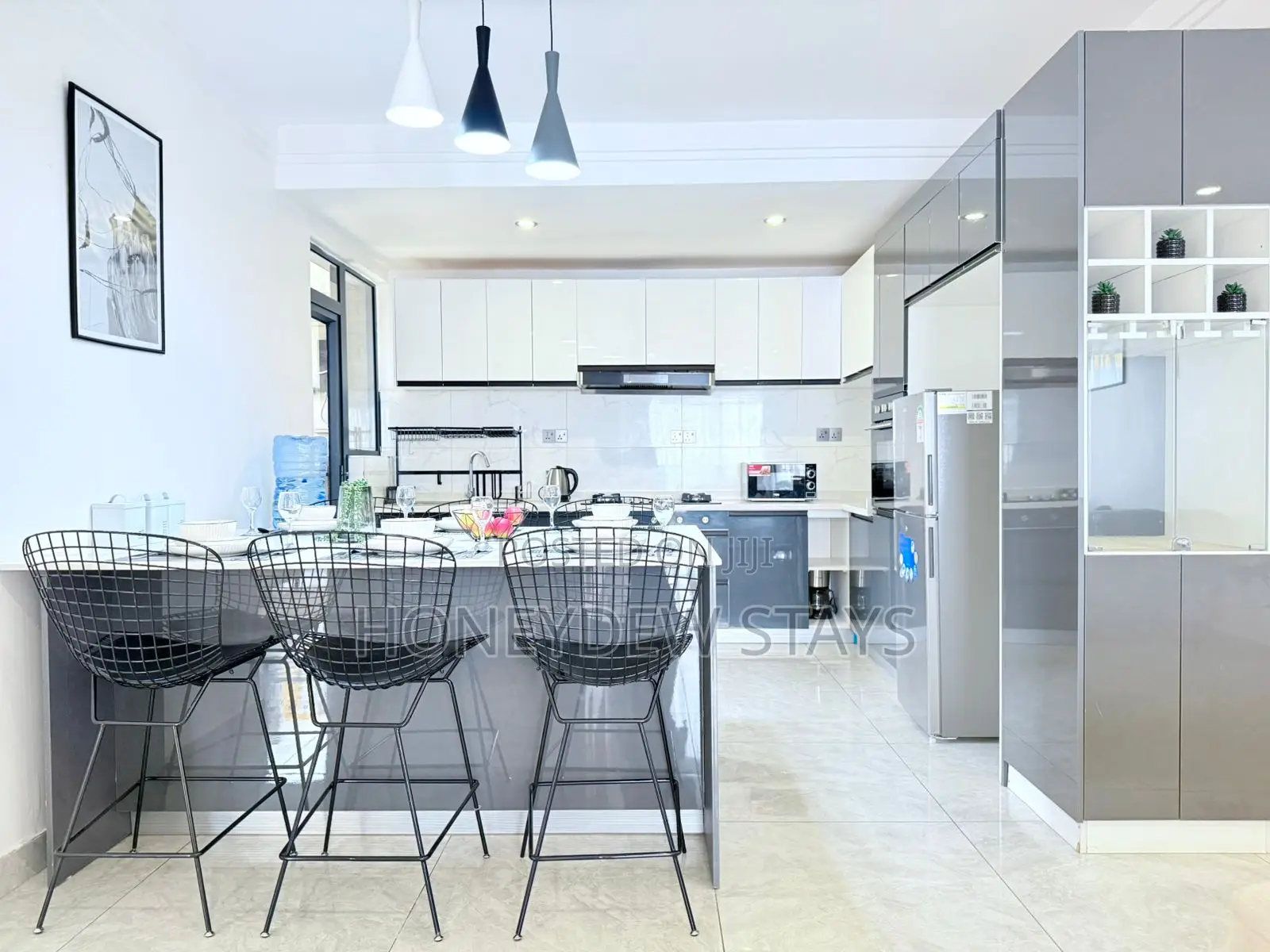 Furnished 3-Bedroom Apartment at Perry West Residency, Kilimani