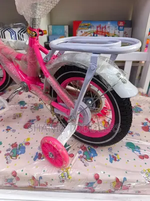 Kids Bicycle for Girls – With Training Wheels Basket