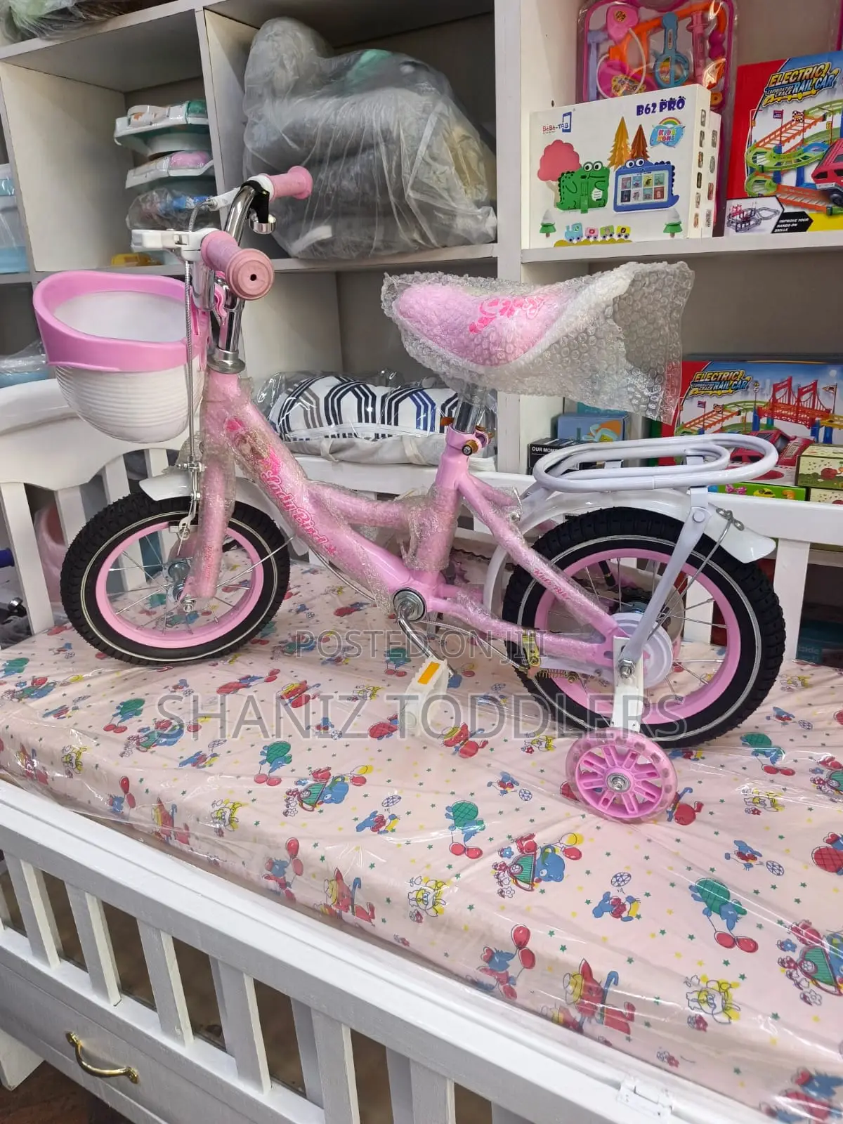 Children’S Bicycle for Girls – 12 Inch With Training Wheels