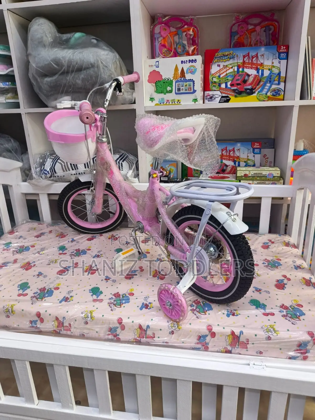 Children’S Bicycle for Girls – 12 Inch With Training Wheels