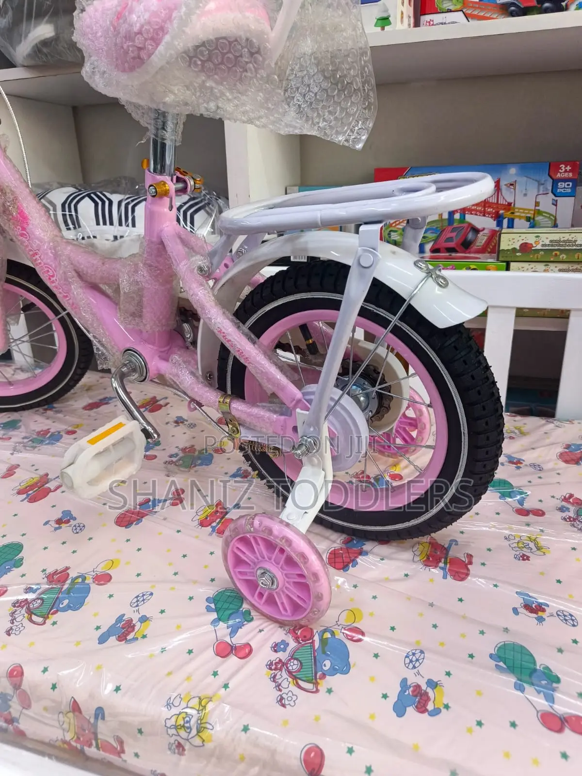 Children’S Bicycle for Girls – 12 Inch With Training Wheels