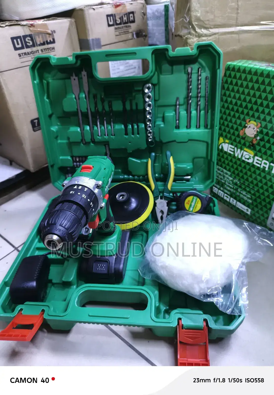 Cordless Impact Drill Kit