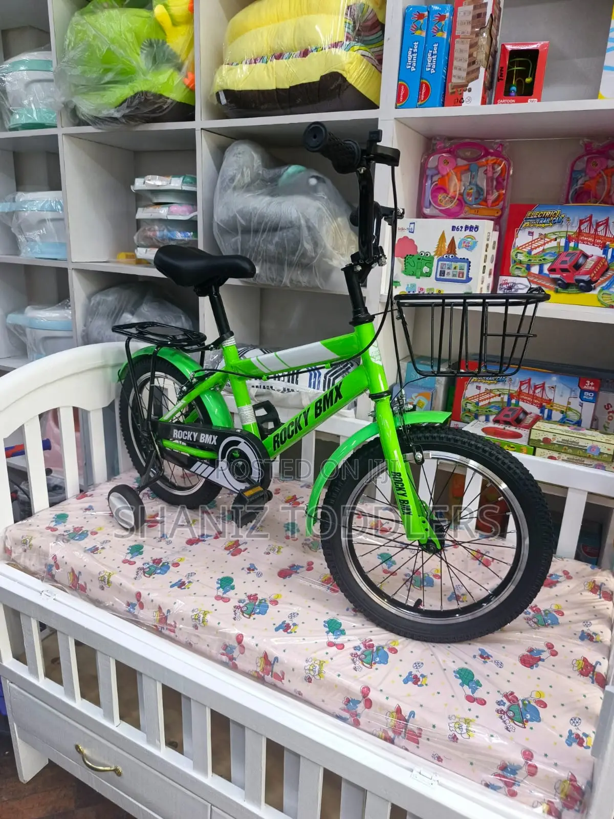Kids Bicycle for Boys – With Training Wheels Bell