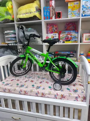 Kids Bicycle for Boys – With Training Wheels Bell