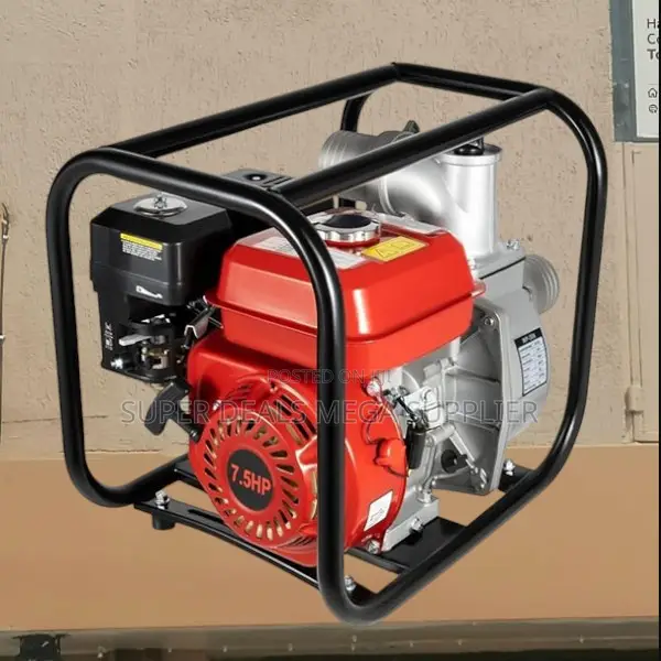 Long Lasting 7.5hp Petrol Water Pump 2 Inch High Pressure Engine