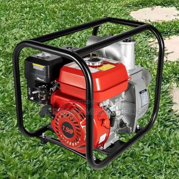 High Efficiency 7.5hp Petrol Water Pump 2 Inch Heavy Duty Frame