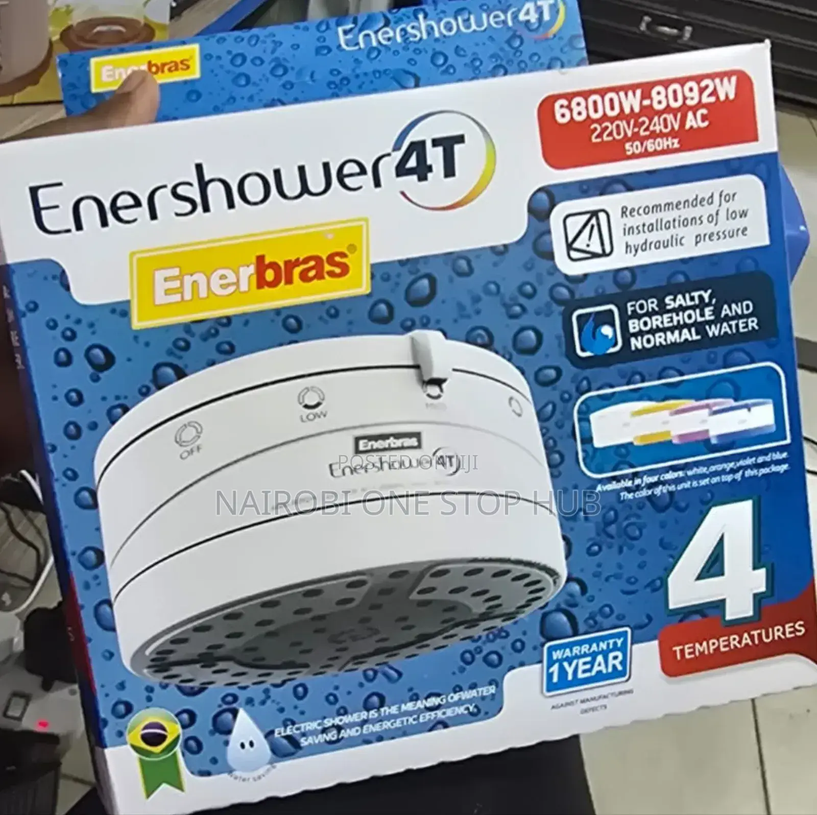 4t Shower Head