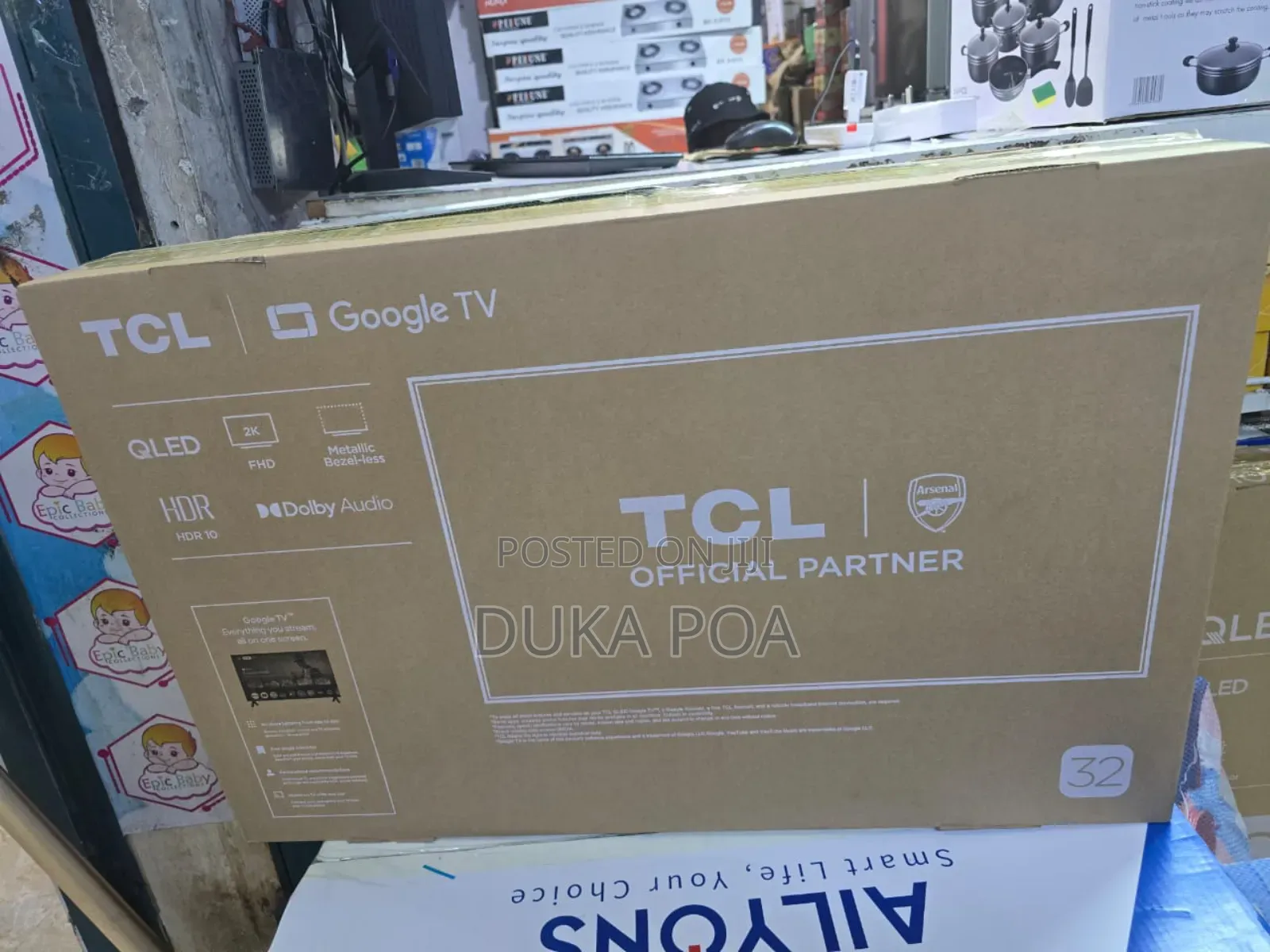 TCL 32 Inches Smart Qled Tv TCL Google Tv 32 Inch