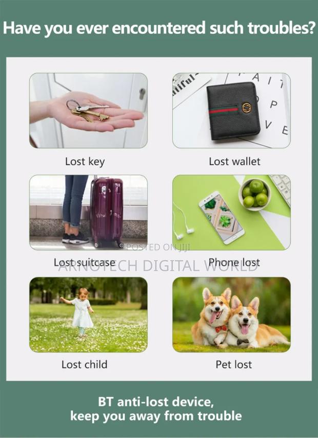 Multifunction Smart GPS Key Tracker Pet Locator - thumbnail 2