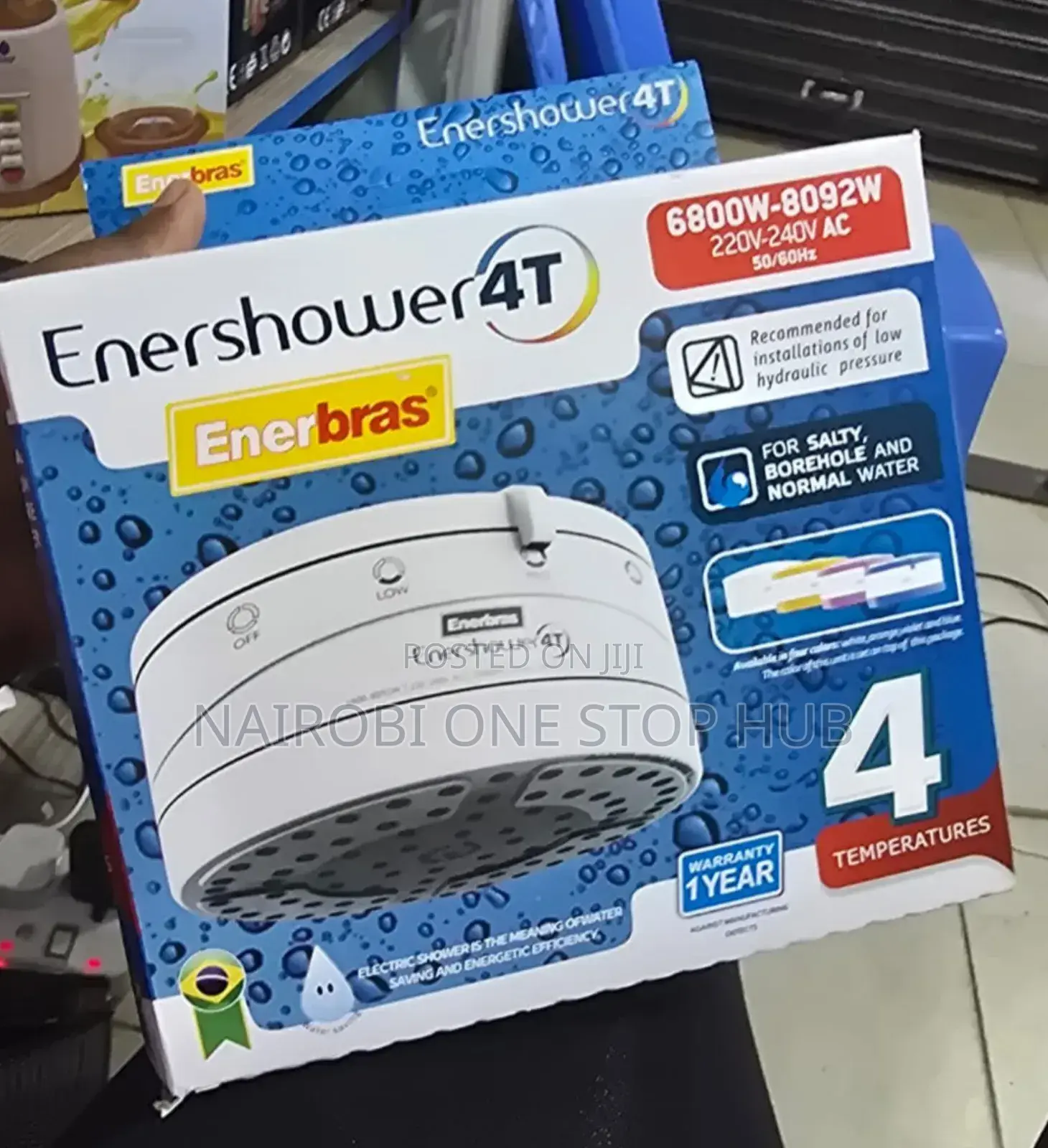 4t Enerbras Shower Head