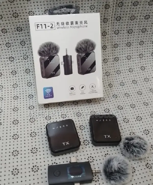 F11-2 Wireless Microphone 3 in 1