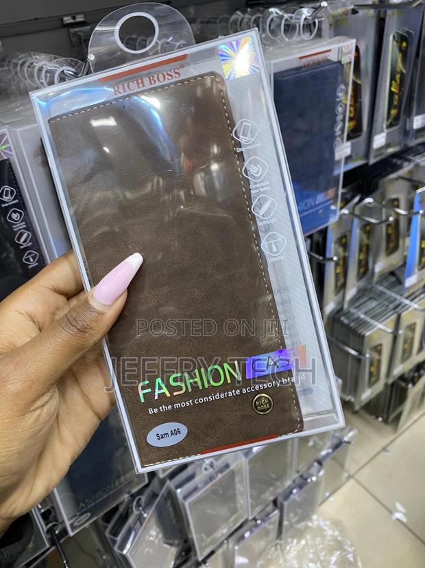 Nwnki Samsung Galaxy A06 Case Leather Wallet Book Flip - thumbnail 3