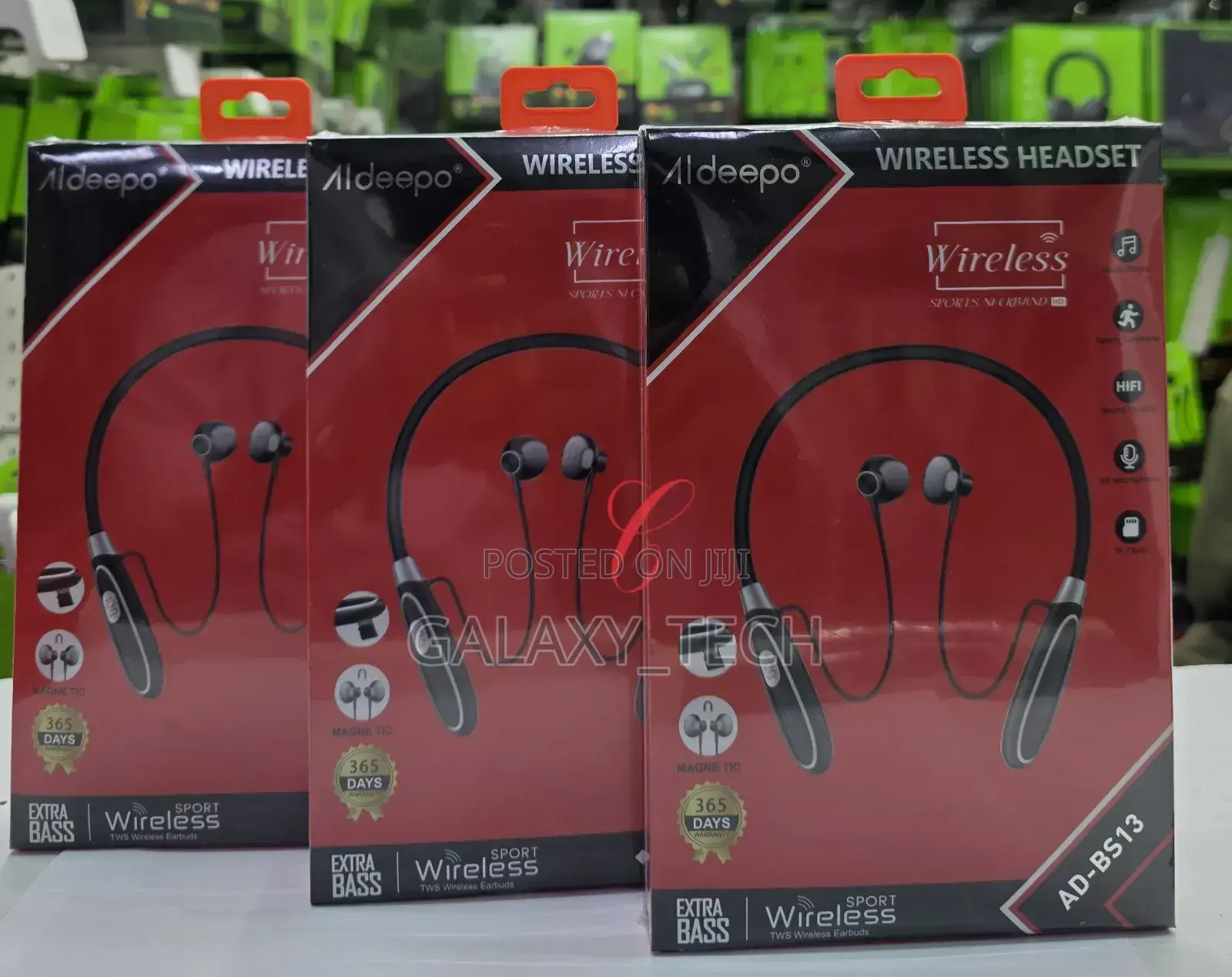 Aldeepo Neckbands//Bluetooth Neckbands Ad-Bs13