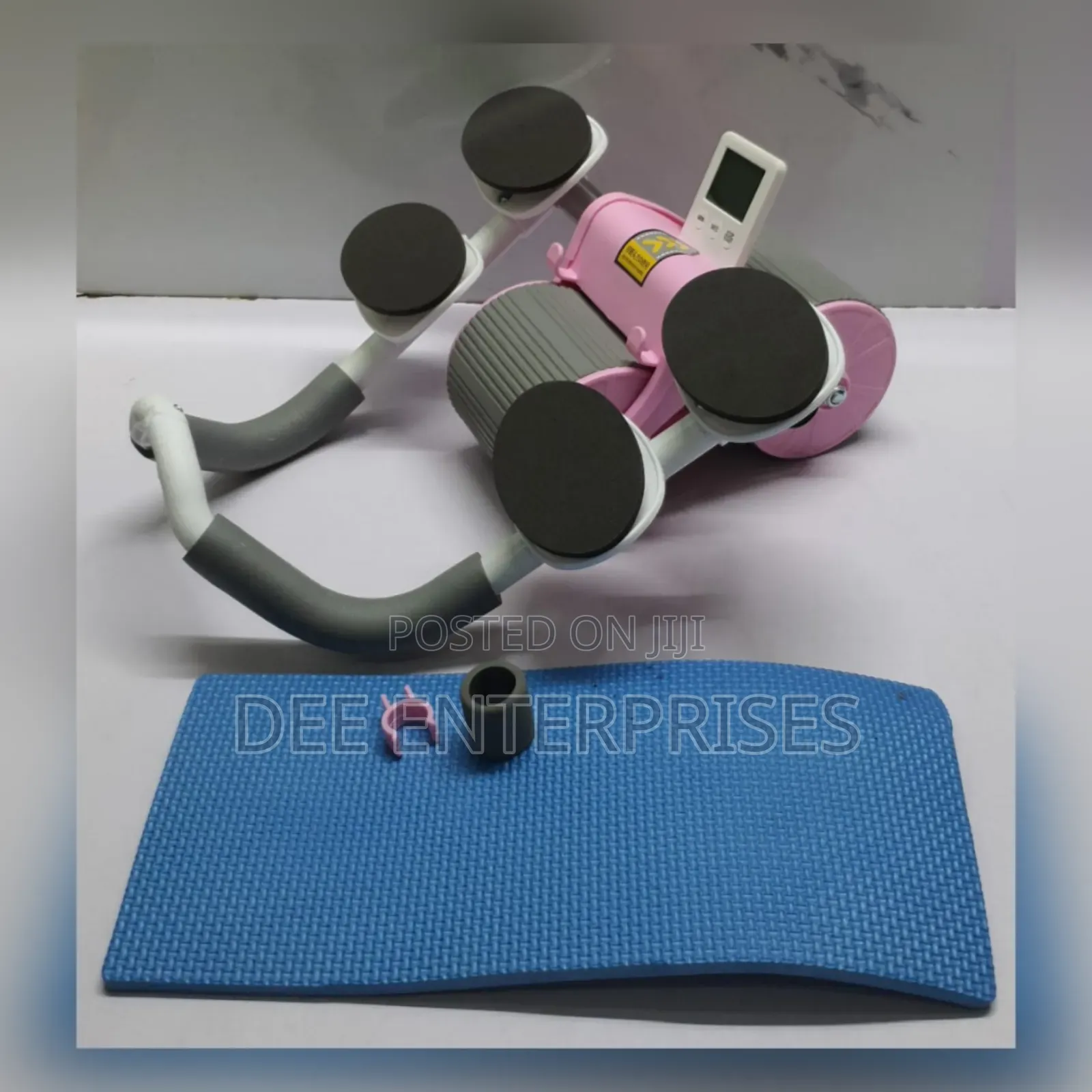 4 Elbow Pad Automatic Rebound Healthy Abdominal Wheel