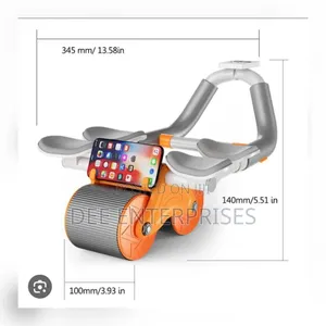 4 Elbow Pad Automatic Rebound Healthy Abdominal Wheel