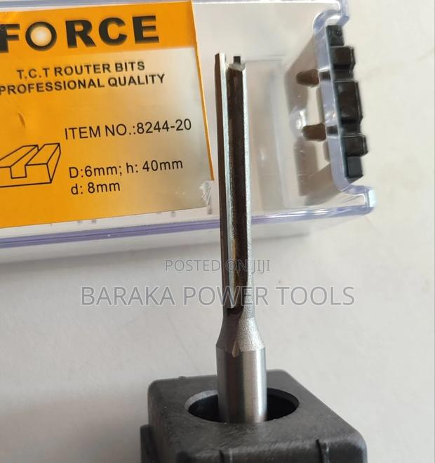 6mm×40mm Straight Bit