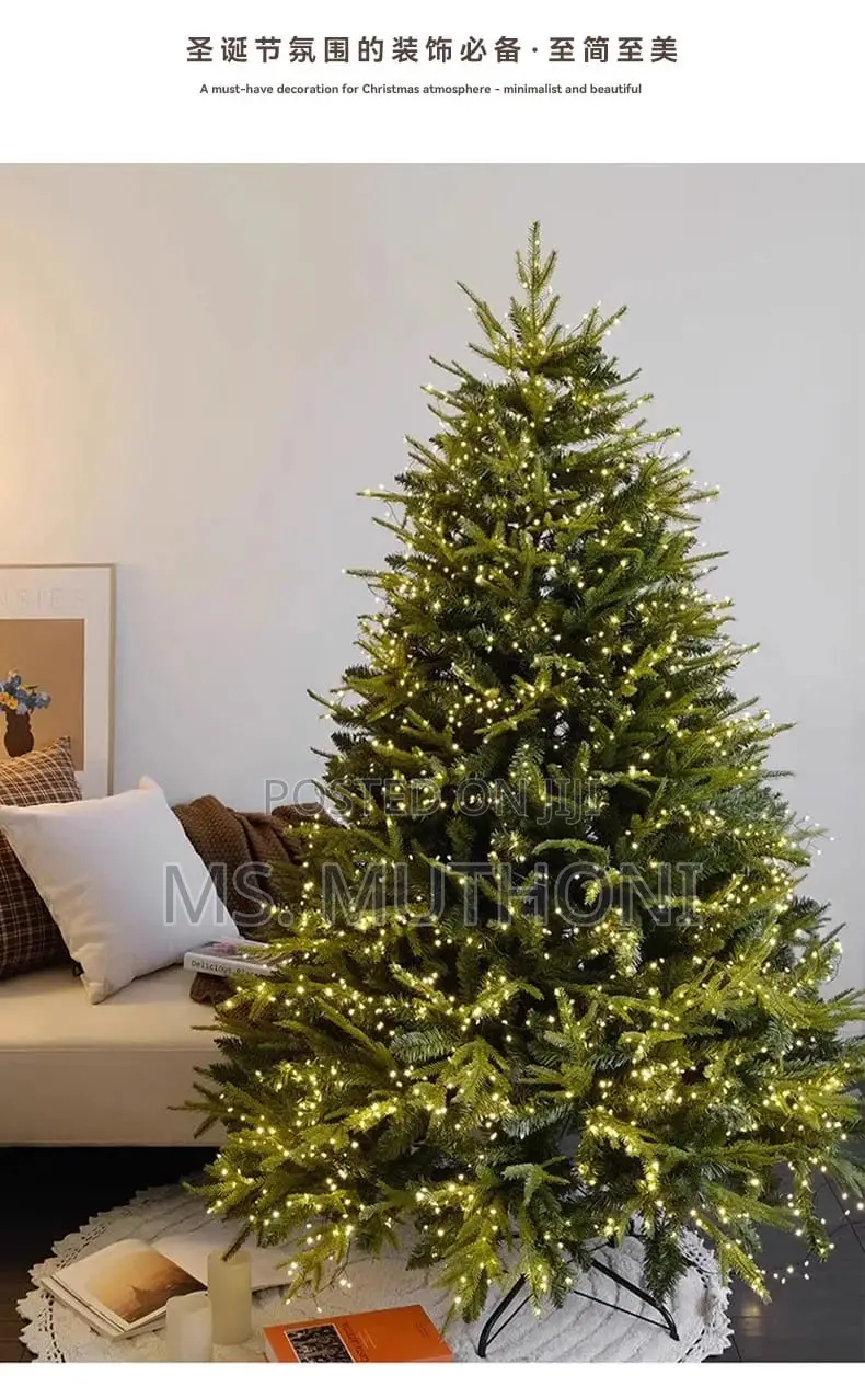 Fully Packed Realistic Artificial Christmas Tree (Dense)