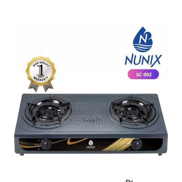 Nunix Stainless 2 Burner Cooker - main view