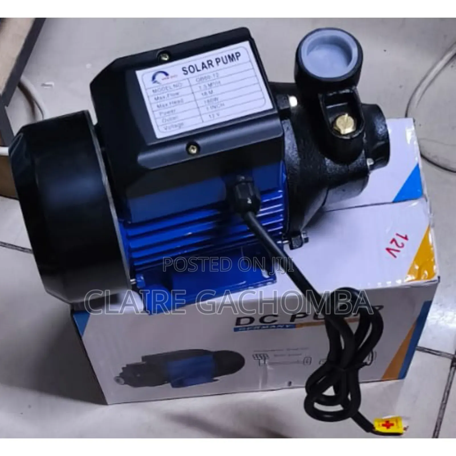 Dc 12v/24v 
Surface Booster Pump
16m Head