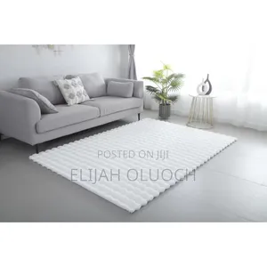 Cute Artificial Rabbit Fur Carpet Plush Rug