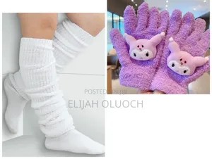 Winter Warm Set With Leg Warmer and Gloves