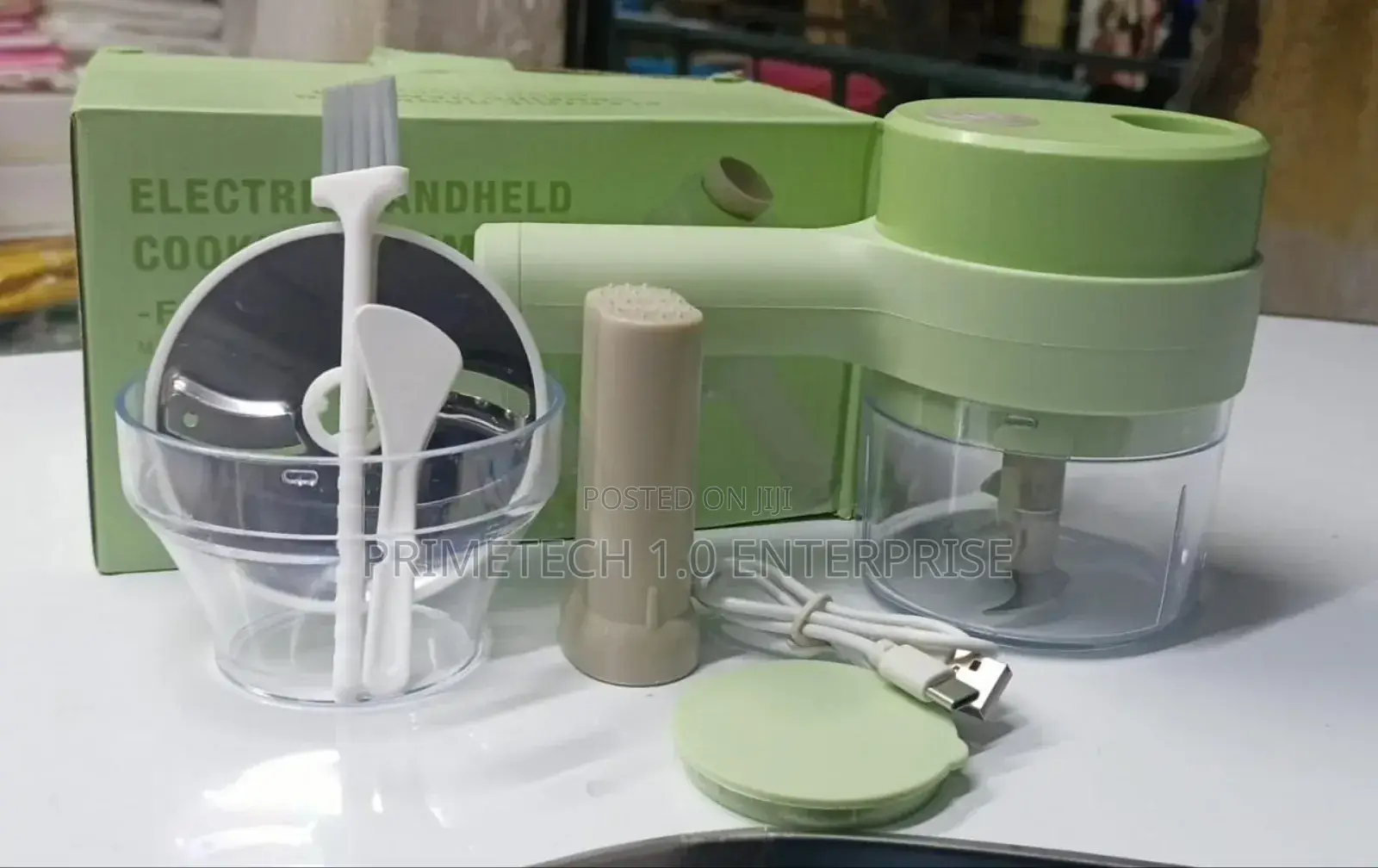 Electric Hand Held Cooking Hammer Food Chopper