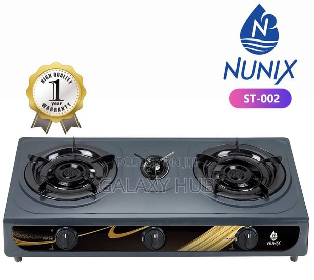Nunix 3 Burner Stainless Cooker