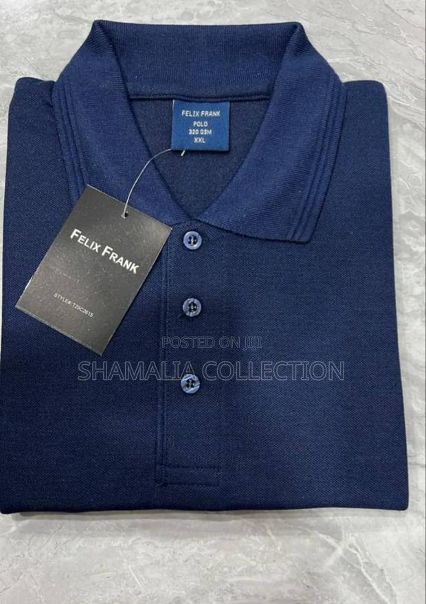 Cream and Navy Polo - thumbnail 2