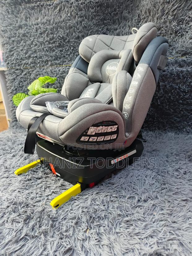 Kidilo 360° Isofix Baby Car Seat (0–36kg, Newborn–10yrs)