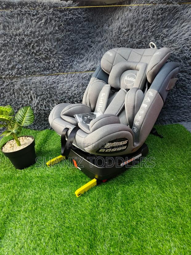 360° Baby Car Seat With Isofix – Luxury Design (0–10yrs)