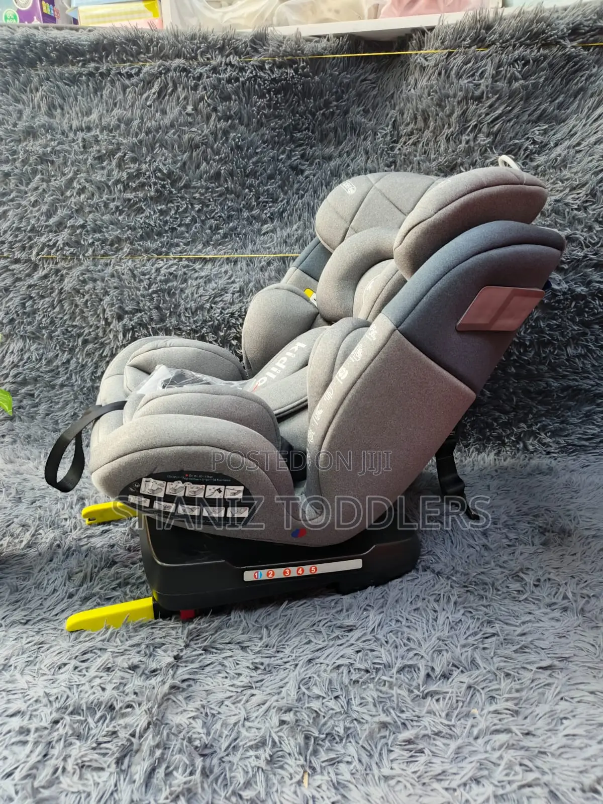 360° Baby Car Seat With Isofix – Luxury Design (0–10yrs)