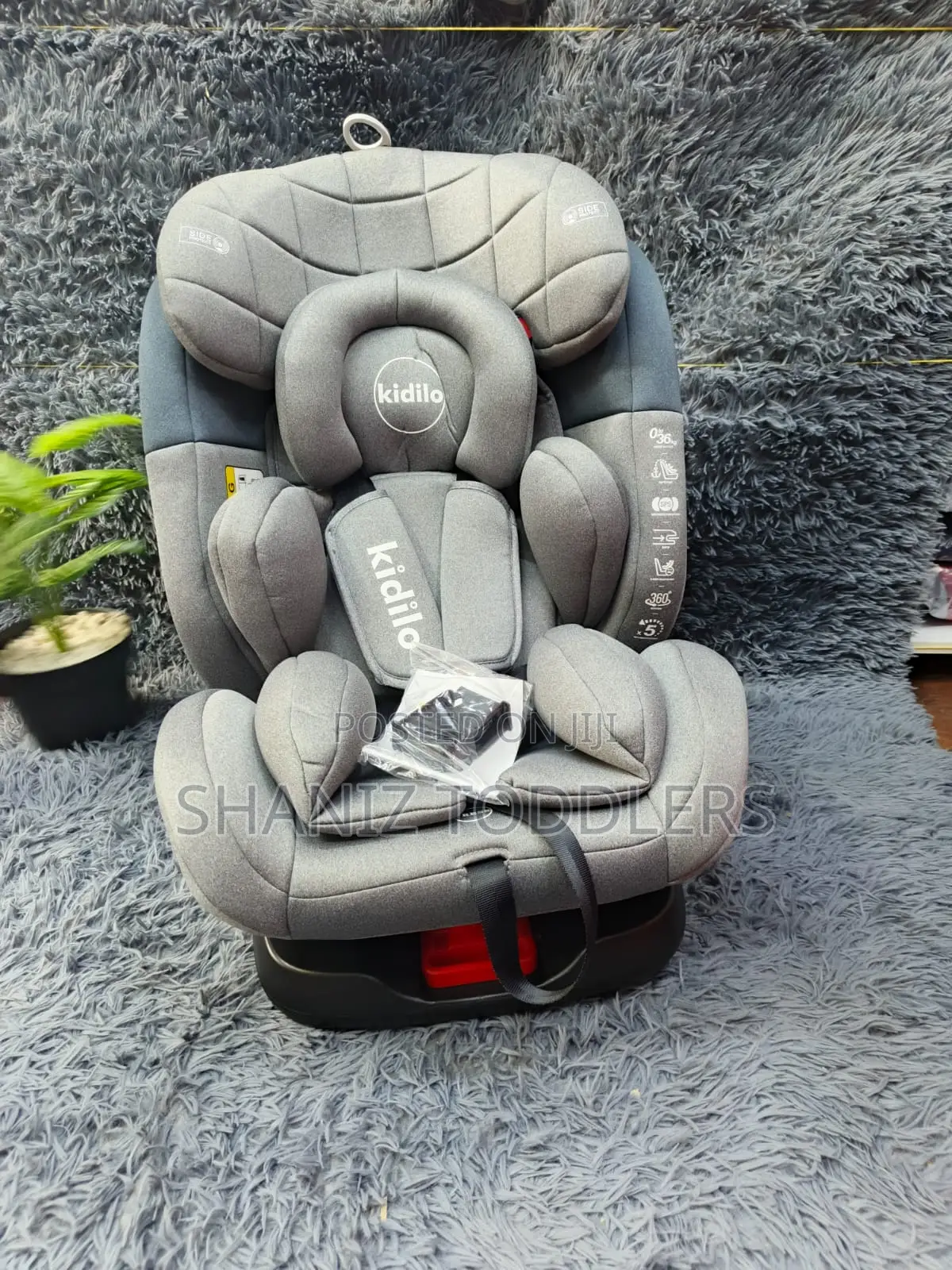 360° Baby Car Seat With Isofix – Luxury Design (0–10yrs)