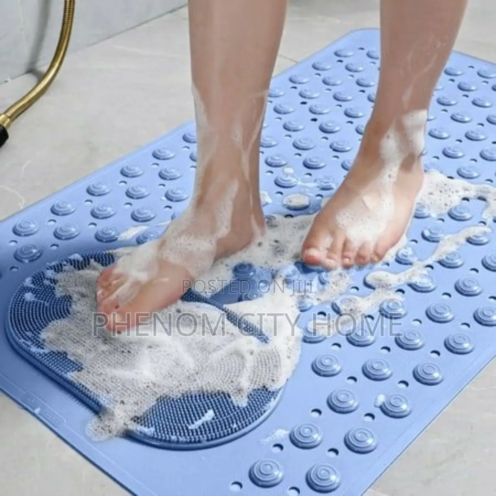 Anti-Slip Vinyl Bathroom Mat