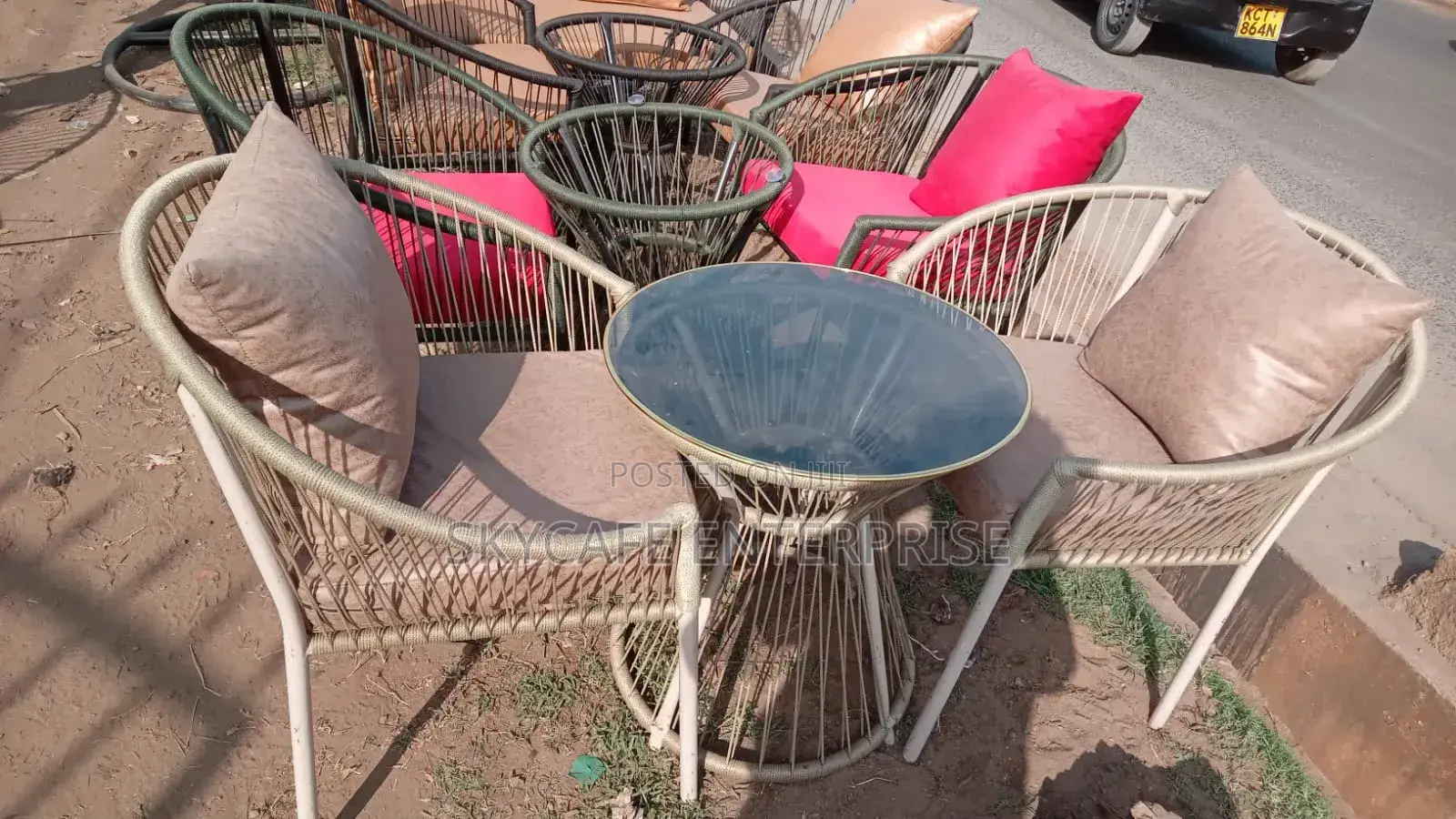 Balcony Chairs+Table