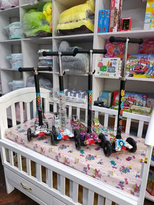 Stable 3-Wheel Scooter for Kids With Adjustable Handle