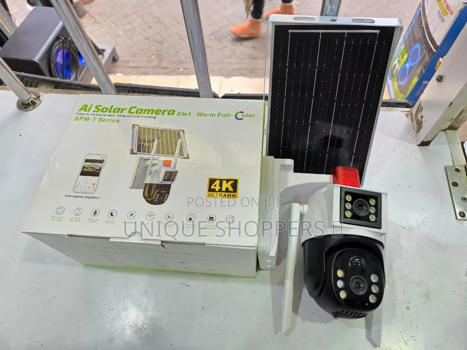 T12 Solar 4g (Uses Simcard) Double Camera
