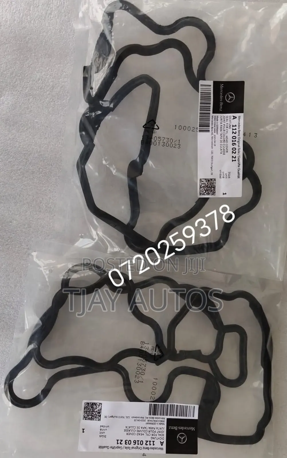 Mercedes Benz M271 Cgi Kompressor Top Cover Gasket/Seals Kit
