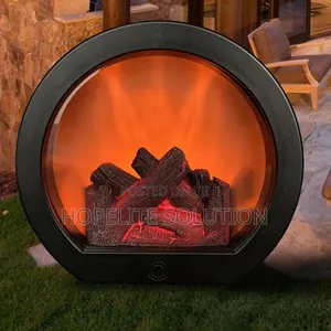 European Fireplace Lamp