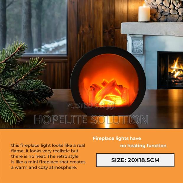 European Fireplace Lamp - thumbnail 7
