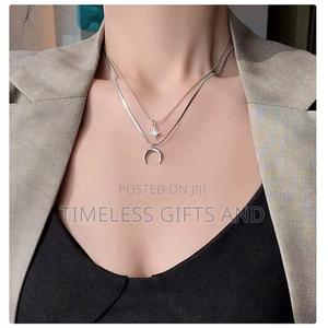 Star and Moon Silver Chain - thumbnail 2