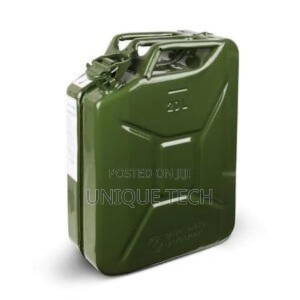 Durable 20l Metallic Jerry Can- For Safe Fuel Storage