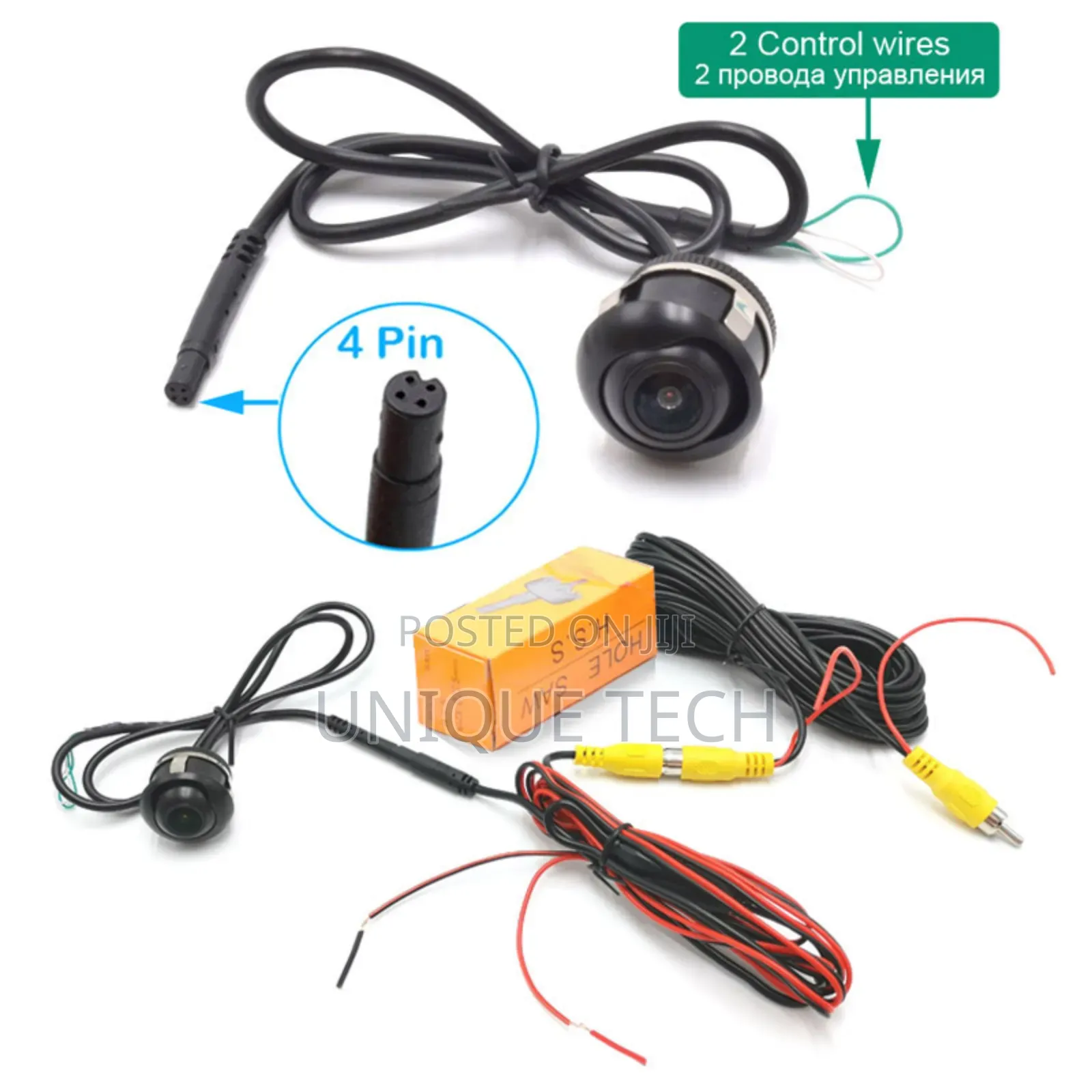 Hd Drilling Car Reverse Camera Universal Fit