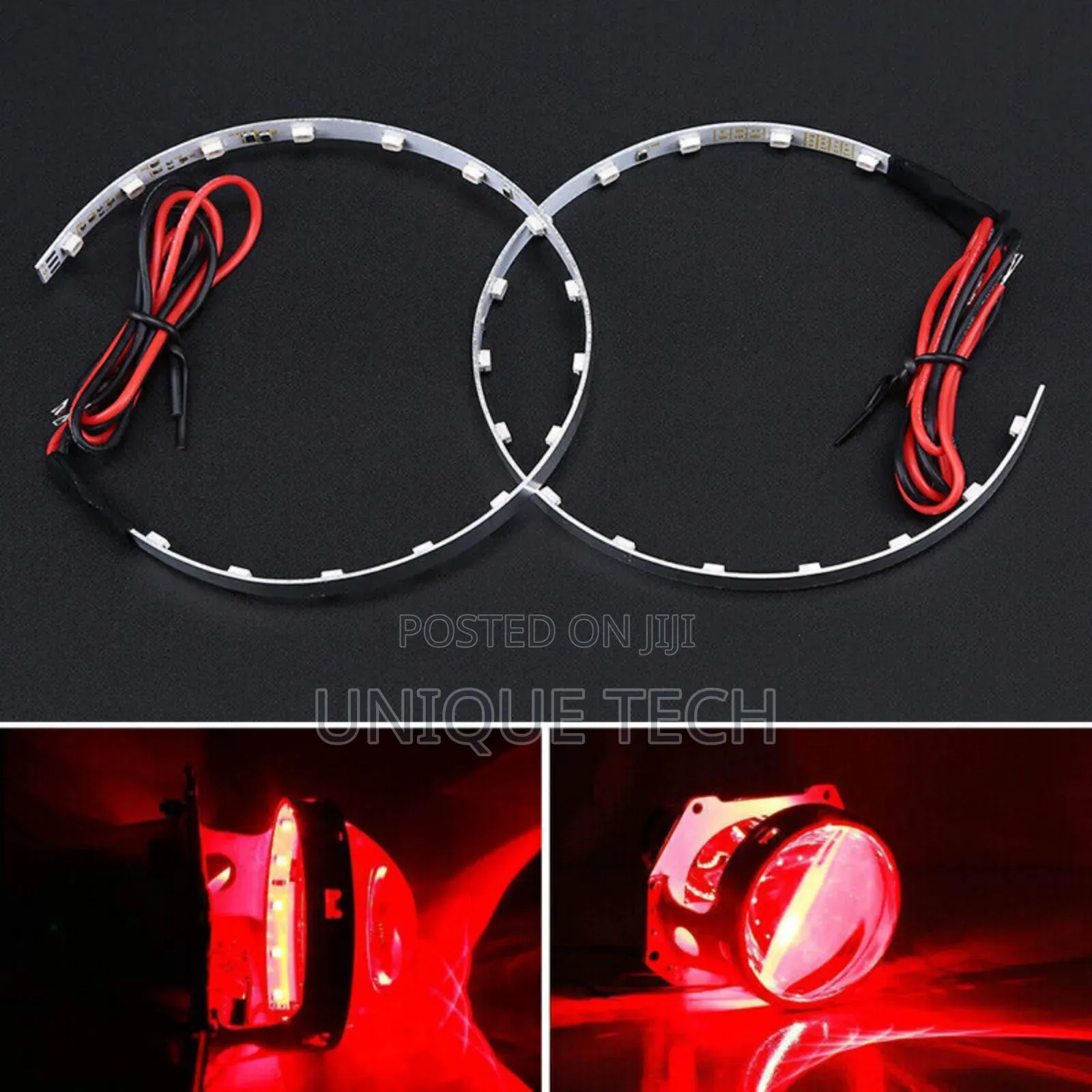 Led Demon Eyes Halo Rings For Car Headlight Styling